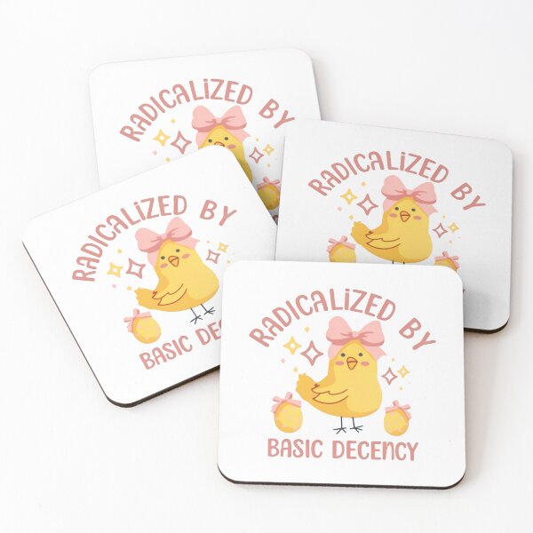 Item preview, Radicalized By Basic Decency Strengthens Justice Movements designed and sold by SkeletonsDanger.