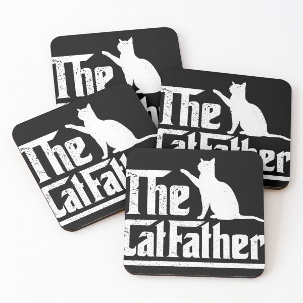 Item preview, The Catfather Funny Cat Father designed and sold by bongsentrang.