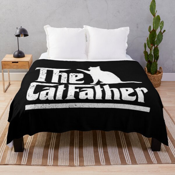 Item preview, The Catfather Funny Cat Father designed and sold by bongsentrang.