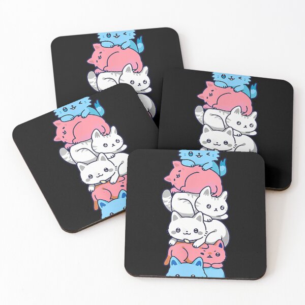 Item preview, Transgender Pride Cat Lgbt Trans Flag Cute Cats Pile Gifts designed and sold by bongsentrang.