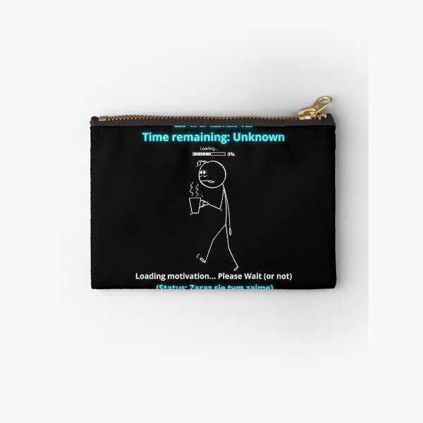 Item preview, Black Zaraz EXE Loading Motivation - Funny Polinglish Procrastination Humor Gift designed and sold by VibePolinglish.