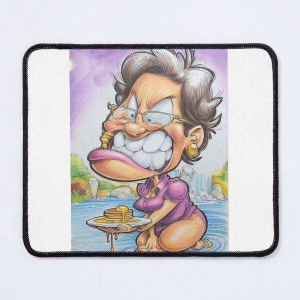 Item preview, Angry Pancake Lady designed and sold by Claire Caricatures.