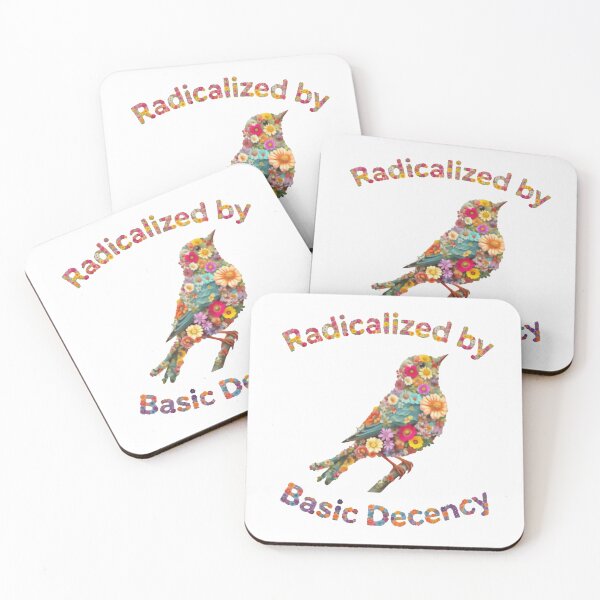 Item preview, Radicalized By Basic Decency Elevates Voices For Equality designed and sold by SkeletonsDanger.