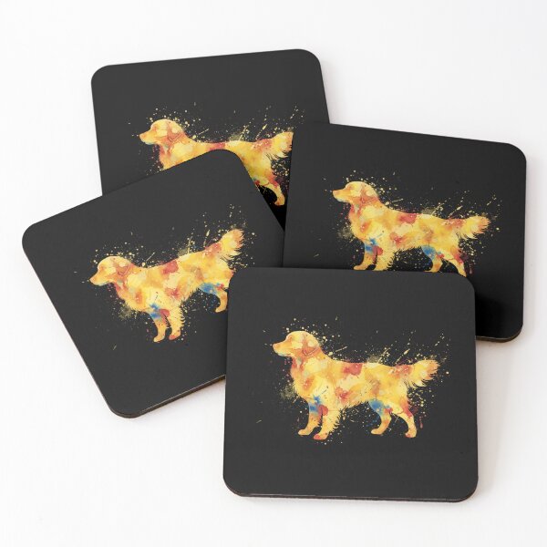Item preview, Abstract Golden Retriever Watercolor Modern Art designed and sold by NatureUnleashed.