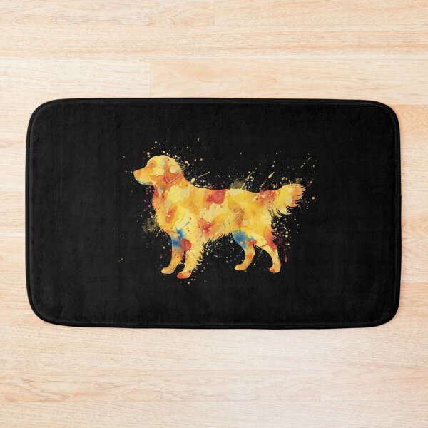 Item preview, Abstract Golden Retriever Watercolor Modern Art designed and sold by NatureUnleashed.