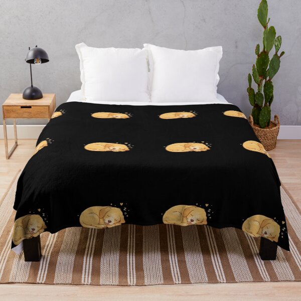 Item preview, Adorable Golden Retriever Puppy Sleeping Graphic designed and sold by NatureUnleashed.
