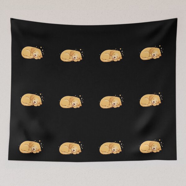 Item preview, Adorable Golden Retriever Puppy Sleeping Graphic designed and sold by NatureUnleashed.
