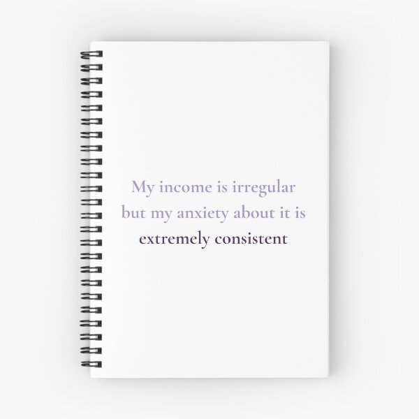Item preview, Funny Irregular Income Gift for Freelancers and Small Business Owners designed and sold by MercuryMargin.
