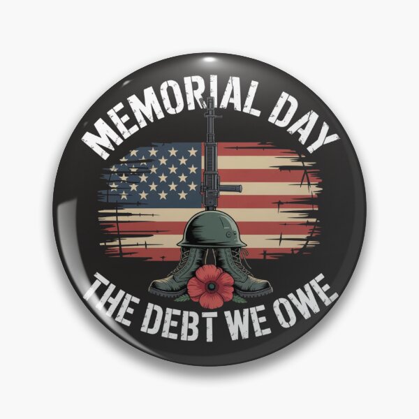 Item preview, Memorial Day Shirt The Debt We Owe Patriotic Fallen Heroes Remembrance  designed and sold by MerchlyMike.