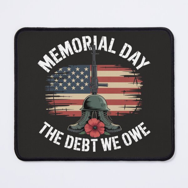 Item preview, Memorial Day Shirt The Debt We Owe Patriotic Fallen Heroes Remembrance designed and sold by MerchlyMike.