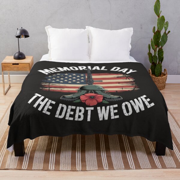 Item preview, Memorial Day Shirt The Debt We Owe Patriotic Fallen Heroes Remembrance  designed and sold by MerchlyMike.