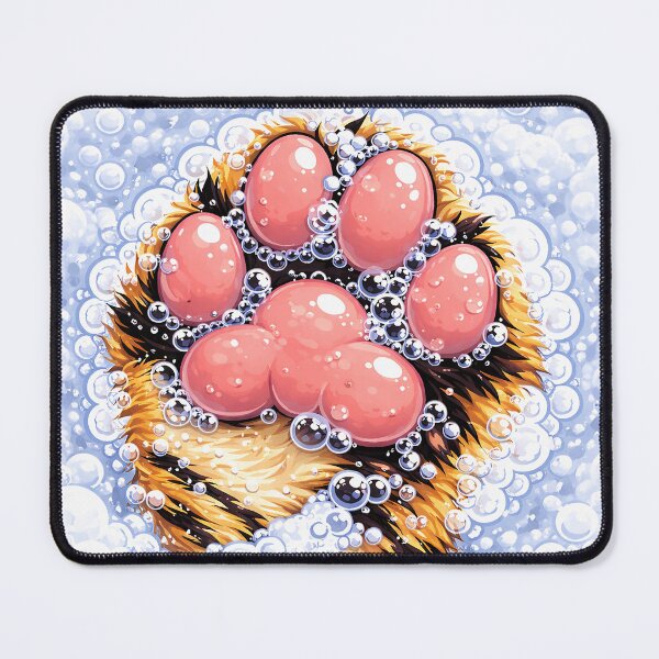 Item preview, Tiger Paw in Soapy Water designed and sold by nikkolaus.