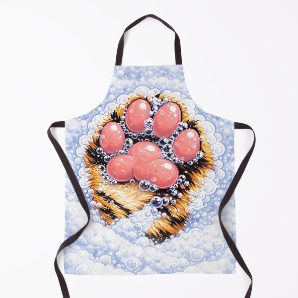 Item preview, Tiger Paw in Soapy Water designed and sold by nikkolaus.