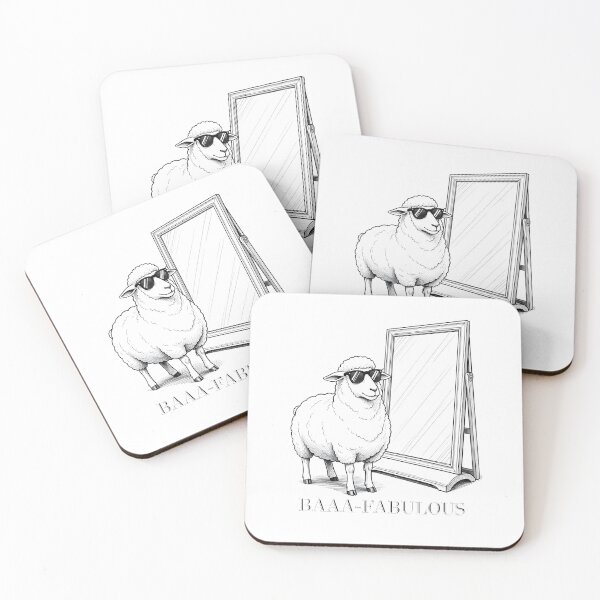 Item preview, Baaa-fabulous - The Fashion Sheep designed and sold by ByAnad.