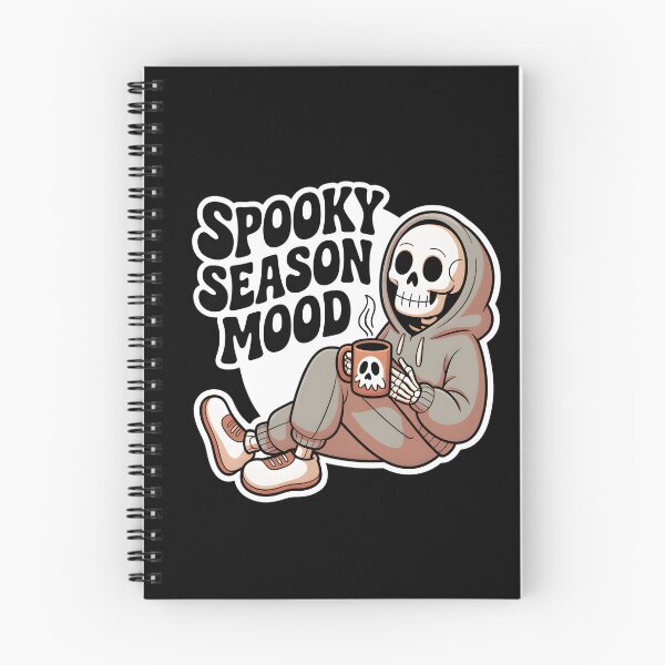 Item preview, Diseño acogedor para amantes del café con temática de Halloween: esqueleto tomando café. designed and sold by Raw Tigers.