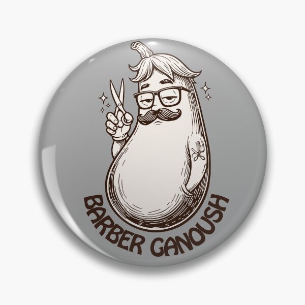 Item preview, Barber Ganoush – the man, the myth, the meze designed and sold by TofuFingers.