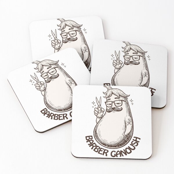 Item preview, Barber Ganoush – the man, the myth, the meze designed and sold by TofuFingers.