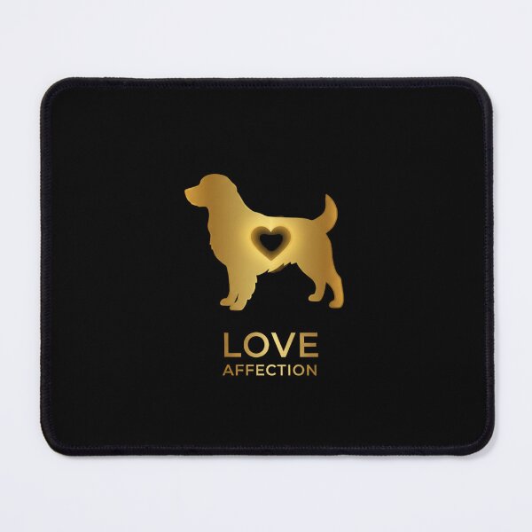 Item preview, Minimalist Golden Retriever Heart Silhouette Icon designed and sold by NatureUnleashed.