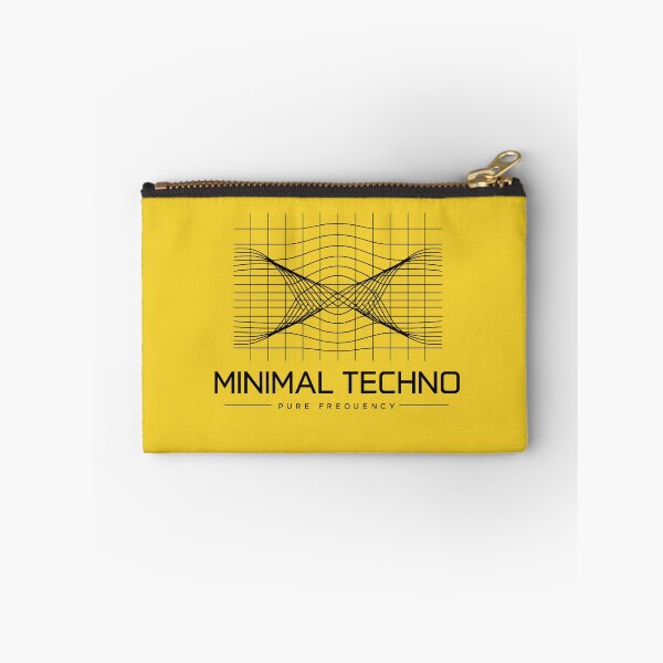 Item preview, Minimal Techno – Pure Frequency Grid designed and sold by  ZenRave Designs.