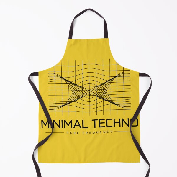 Item preview, Minimal Techno – Pure Frequency Grid designed and sold by ZenRave Designs.