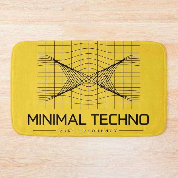 Item preview, Minimal Techno – Pure Frequency Grid designed and sold by  ZenRave Designs.