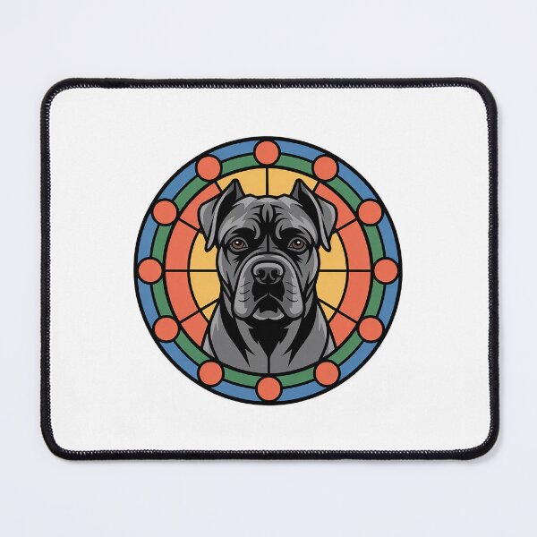 Item preview, Cane Corso Stained Glass Portrait designed and sold by theartfulaspie.