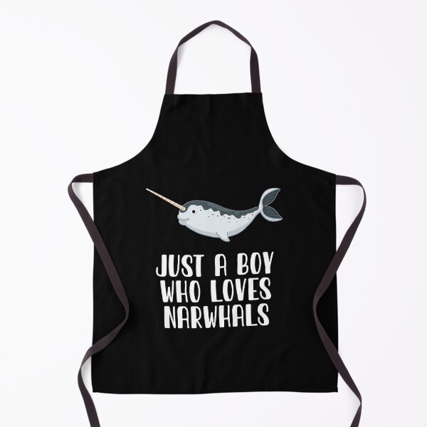 Item preview, Just A Boy Who Loves Narwhals designed and sold by CosmoKitsch.