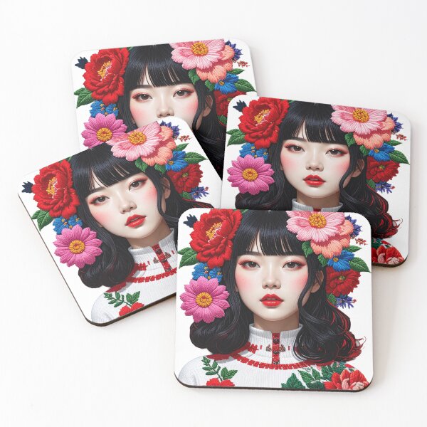 Item preview, Retrato de una mujer asiática designed and sold by BetweenForms.