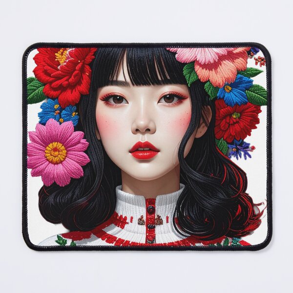 Item preview, Portrait Asian woman designed and sold by BetweenForms.
