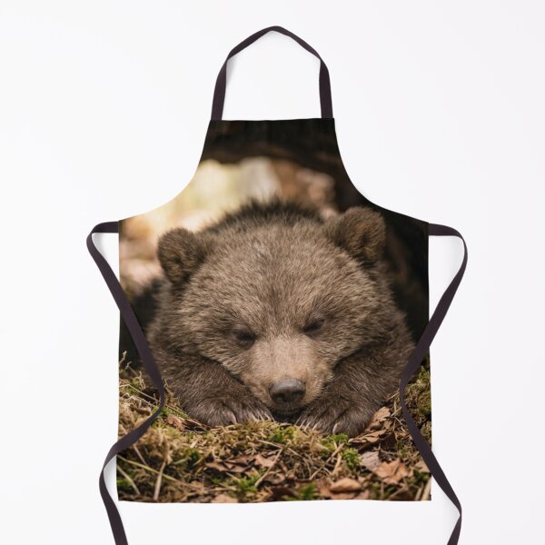 Item preview, Bear cub asleep in its den. designed and sold by Malisa345.