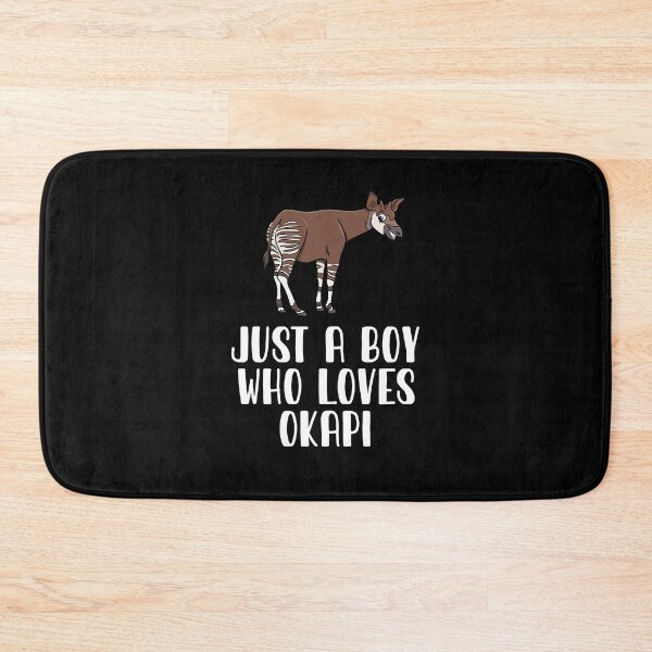 Item preview, Just A Boy Who Loves Okapi designed and sold by CosmoKitsch.