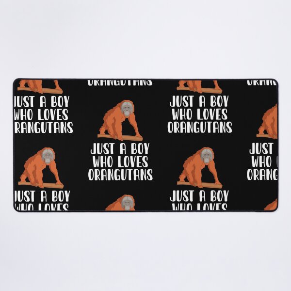 Item preview, Just A Boy Who Loves Orangutans designed and sold by CosmoKitsch.
