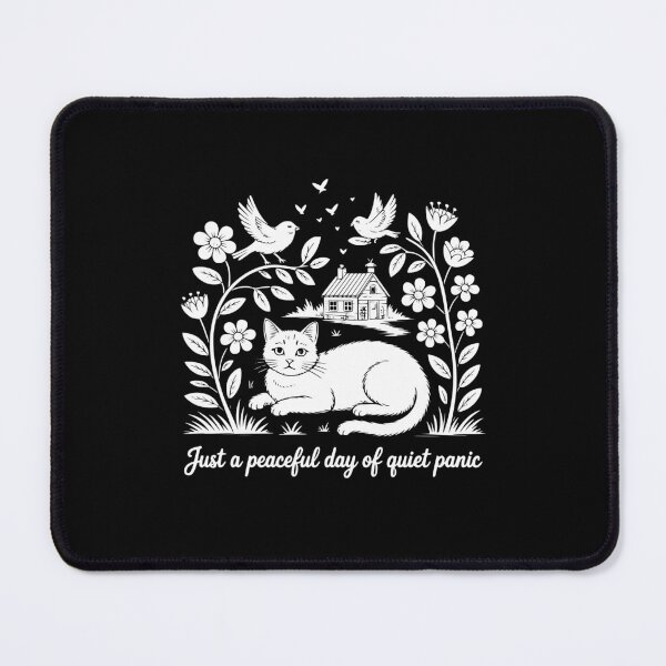 Item preview, Just A Peaceful Day Of Quiet Panic designed and sold by theartfulaspie.