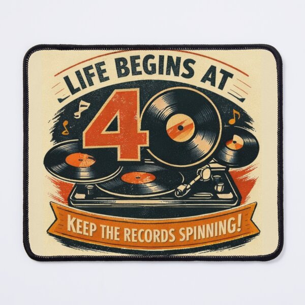 Item preview, Life begin at 40 designed and sold by Drago0607.
