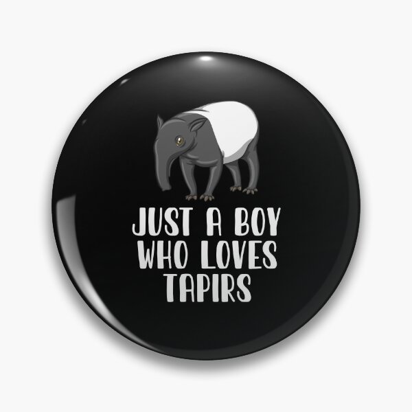 Item preview, Just A Boy Who Loves Tapirs  designed and sold by CosmoKitsch.