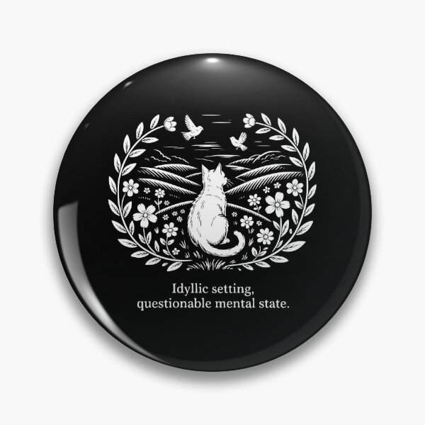 Item preview, Idyllic Setting Questionable Mental State designed and sold by theartfulaspie.