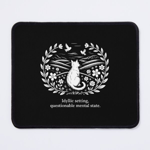 Item preview, Idyllic Setting Questionable Mental State designed and sold by theartfulaspie.
