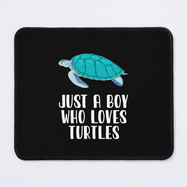 Item preview, Just A Boy Who Loves Turtles designed and sold by CosmoKitsch.