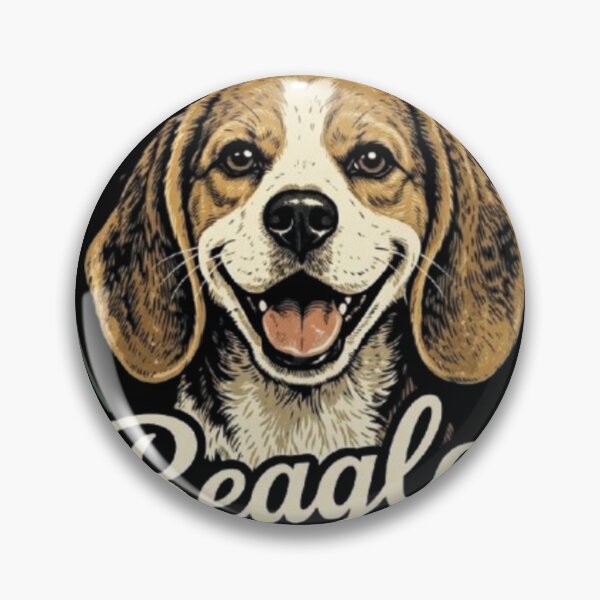 Item preview, Vintage Save the Beagles Advocacy Crest & Beagle Portrait designed and sold by anasmovic.