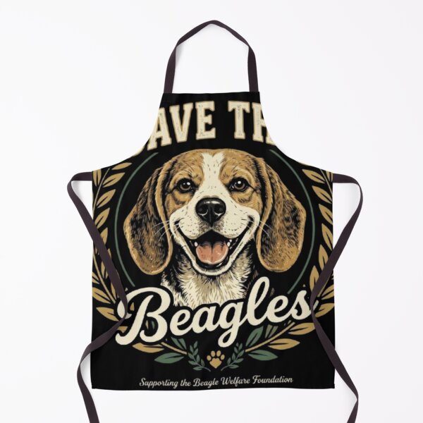 Item preview, Vintage Save the Beagles Advocacy Crest & Beagle Portrait designed and sold by anasmovic.