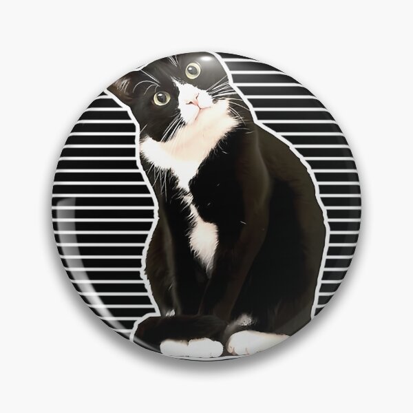 Item preview, Tuxedo Cat Personal Stalker Funny Cat Kitten Lovers Gift designed and sold by SyncSusscess.