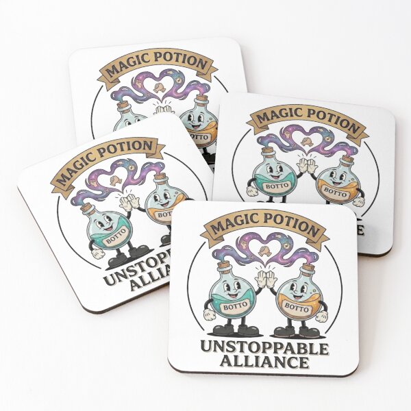 Item preview, Botto Magic Potion Unstoppable Alliance Retro Cartoon designed and sold by JVDesignsShop.