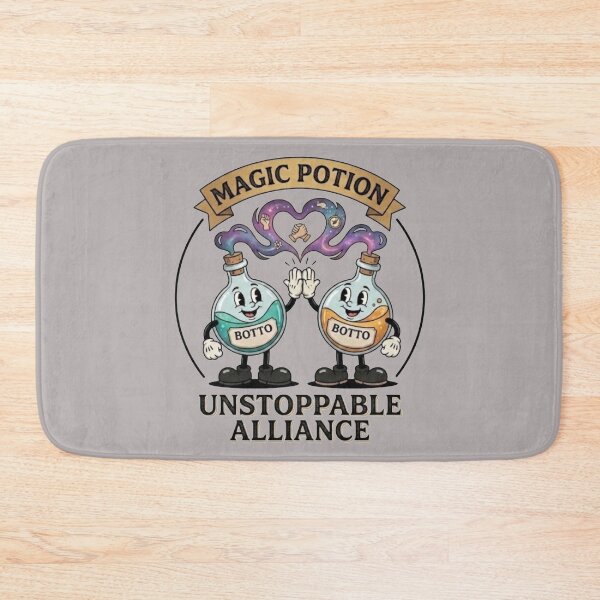 Item preview, Botto Magic Potion Unstoppable Alliance Retro Cartoon designed and sold by JVDesignsShop.