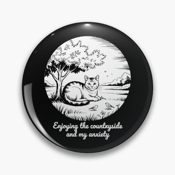 Item preview, Enjoying The Countryside And My Anxiety designed and sold by theartfulaspie.