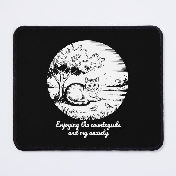 Item preview, Enjoying The Countryside And My Anxiety designed and sold by theartfulaspie.