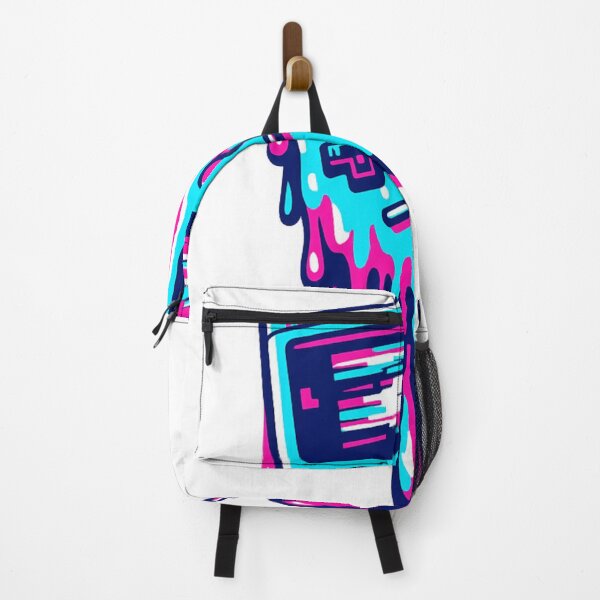 Item preview, Melting Retro Gaming Console Glitch Art Vaporwave Gamer Aesthetic designed and sold by Retro Mood Co.