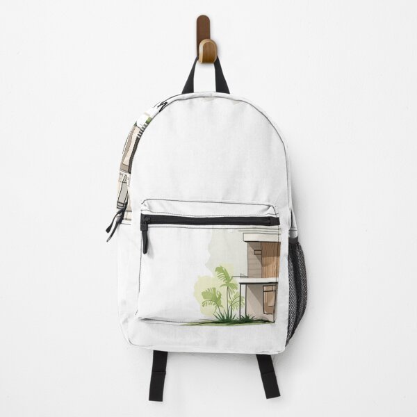 Item preview, My Wife's House - Funny Modern Villa Architecture designed and sold by Modern Nest Art.