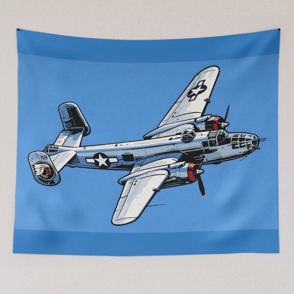 Item preview, North American B25 twin bomber plane designed and sold by PilotandPlane.