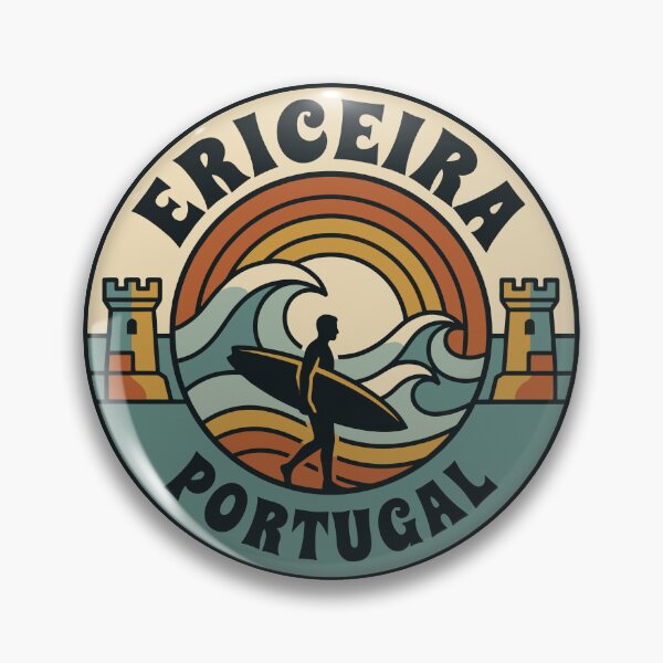 Item preview, Ericeira Portugal Retro Surf designed and sold by Digital Art Works  Hub.