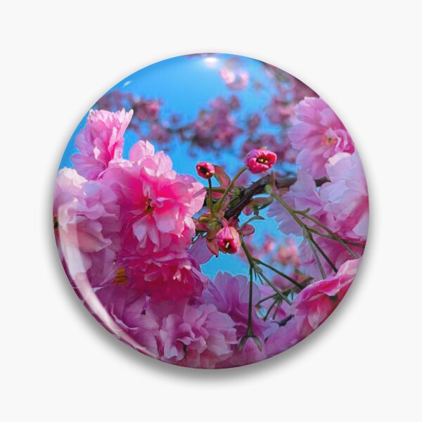 Item preview, Pretty Pink Cherry Blossom under a Blue Sky designed and sold by Violaman.